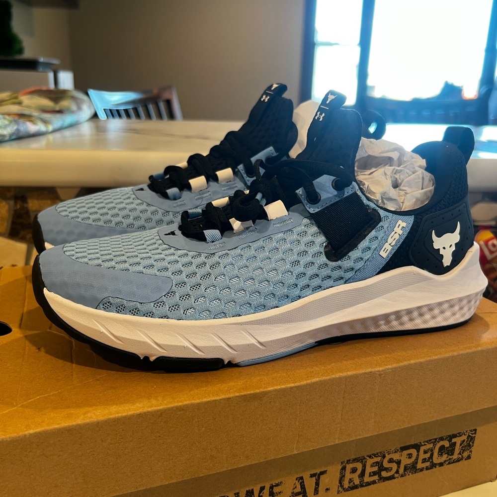 Under Armour Kids Training Sneakers - Light Blue & Black